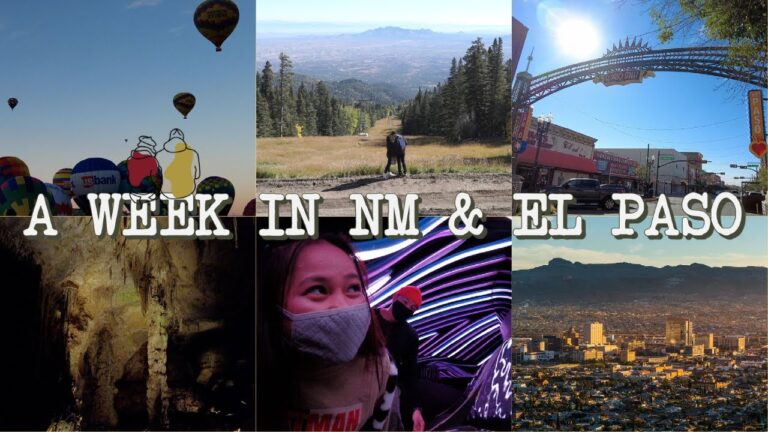 New Mexico & El Paso Vlog (Sandia Peak, Meow Wolf, ABQ Balloon Festival and more)